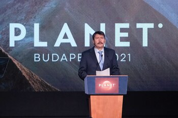 Janos Ader, en una fotografía