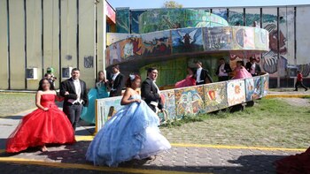 Al llegar al Centro Femenil de Reinserción Social de Santa Martha Acatitla, fueron recibidas por sus madres (Foto: especial)