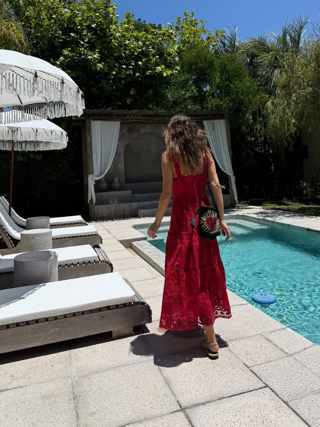 El solero de Pampita resalta por su comodidad para cualquier momento del día (Instagram)