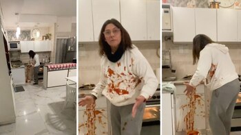 El piso, su ropa, las