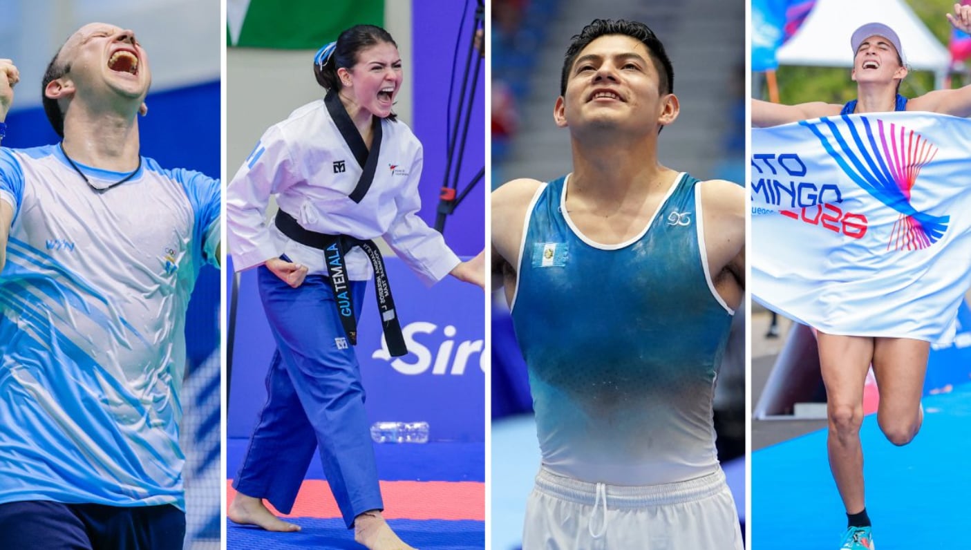 Guatemala reafirma su condición de potencia deportiva indiscutible de Centroamérica en Santo Domingo 2026