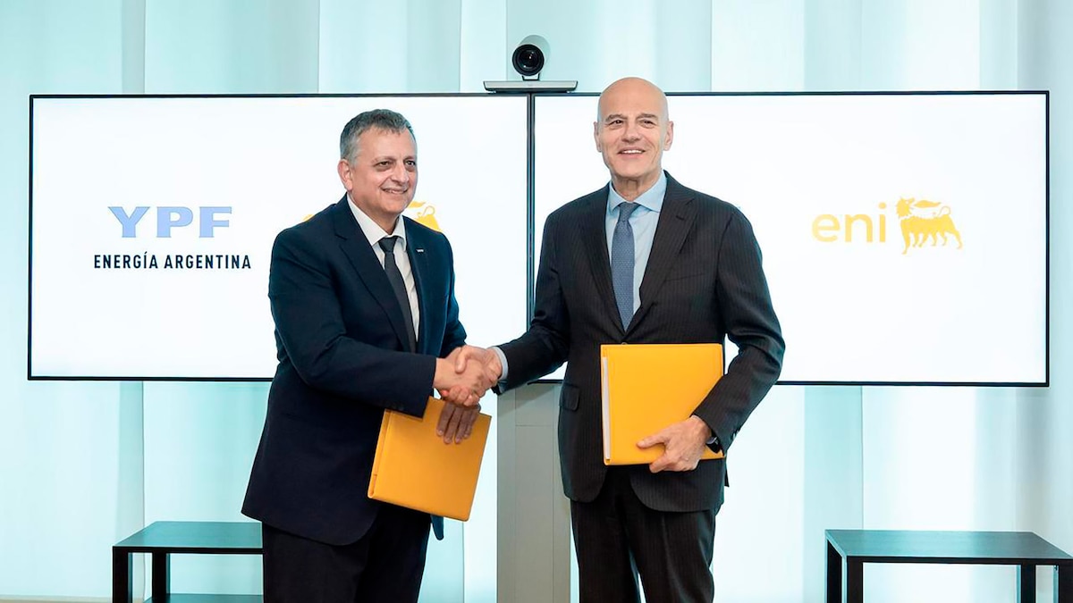 YPF y Eni firmaron un Memorando de Entendimiento para una fase del proyecto Argentina LNG - Infobae