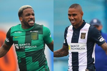 Jefferson Farfán y Arley Rodríguez,