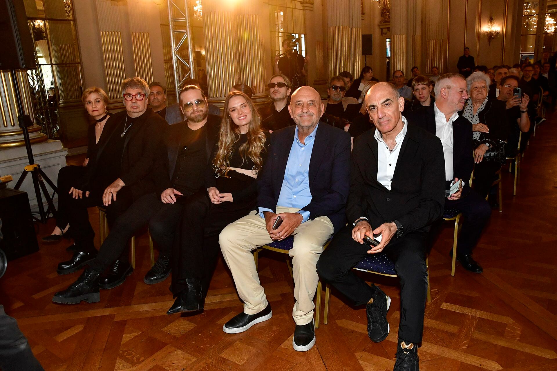 Lucila Gandolfo, Lito Vitale, Germán “Tripa” Tripel, Flor Otero, “Puma” Goity y Mauricio Dayub