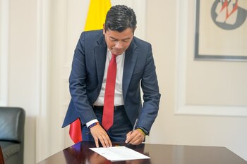 El funcionario Álvaro Mauricio Rodríguez