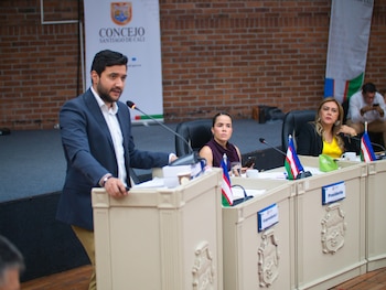 Discusión sobre problemas financieros de Corfecali, la entidad que organiza la Feria de Cali - crédito Concejo de Cali