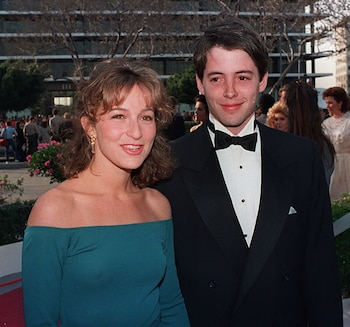 Jennifer Grey con su ex
