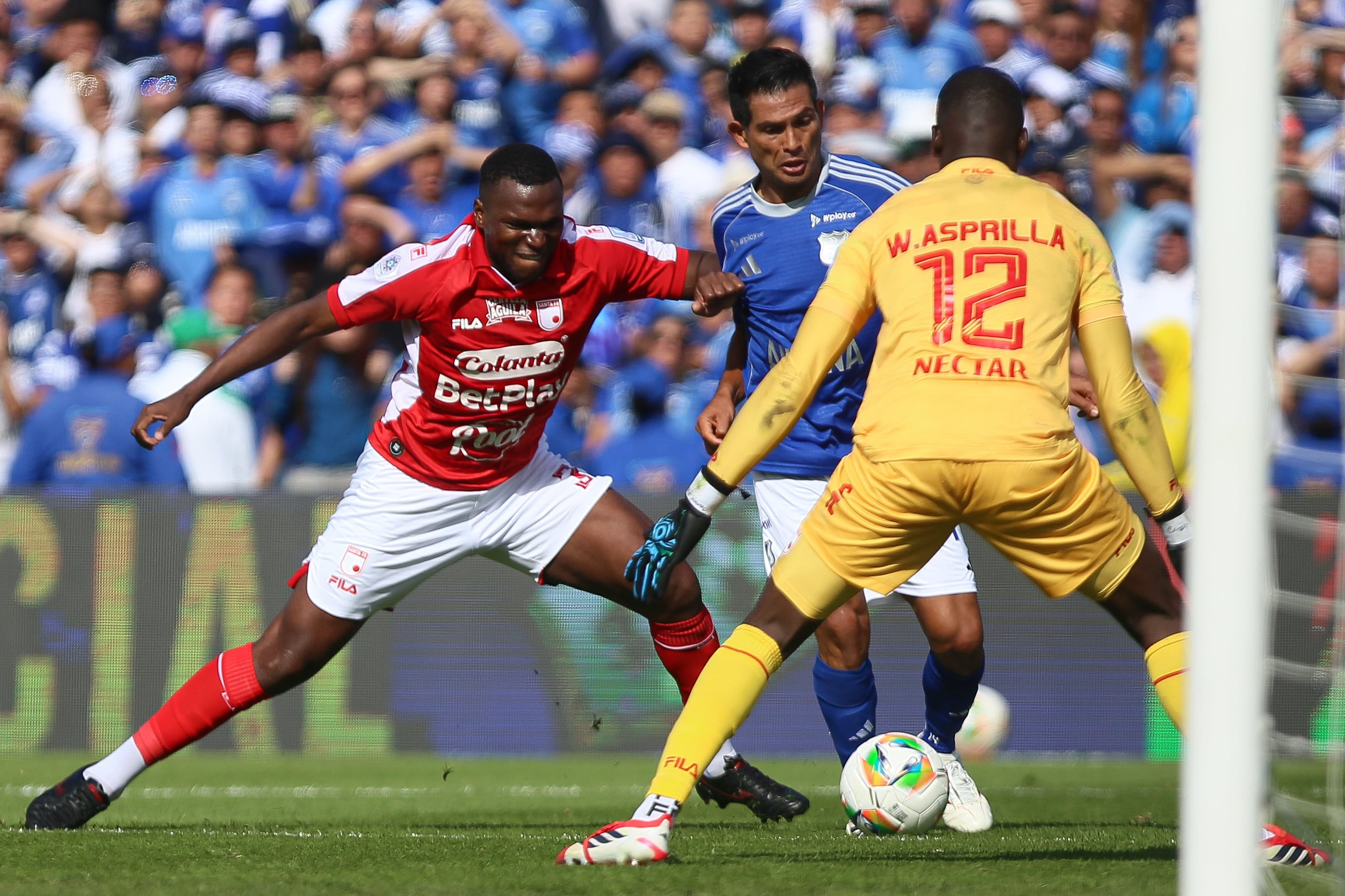 Santa Fe enfrentará a un Millonarios sin técnico y con irregularidad en la Liga BetPlay - crédito Colprensa