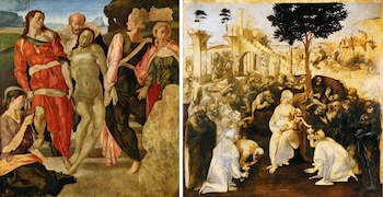 El "Santo Entierro" (1501) de