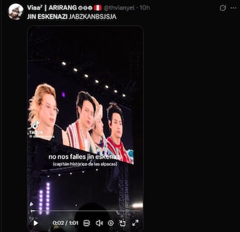 Jin de BTS es el ‘Yaco Eskenazi coreano’