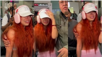 Yeri Mua explica por qué fue captada llorando en el aeropuerto: “Mi psiquiatra aumentó mi medicación”