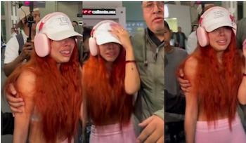 Yeri MUA explicó que sufrió un ataque de ansiedad en el AICM al regresar de Corea del Sur