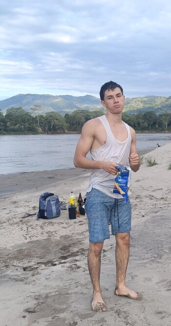 El joven logró salvar la