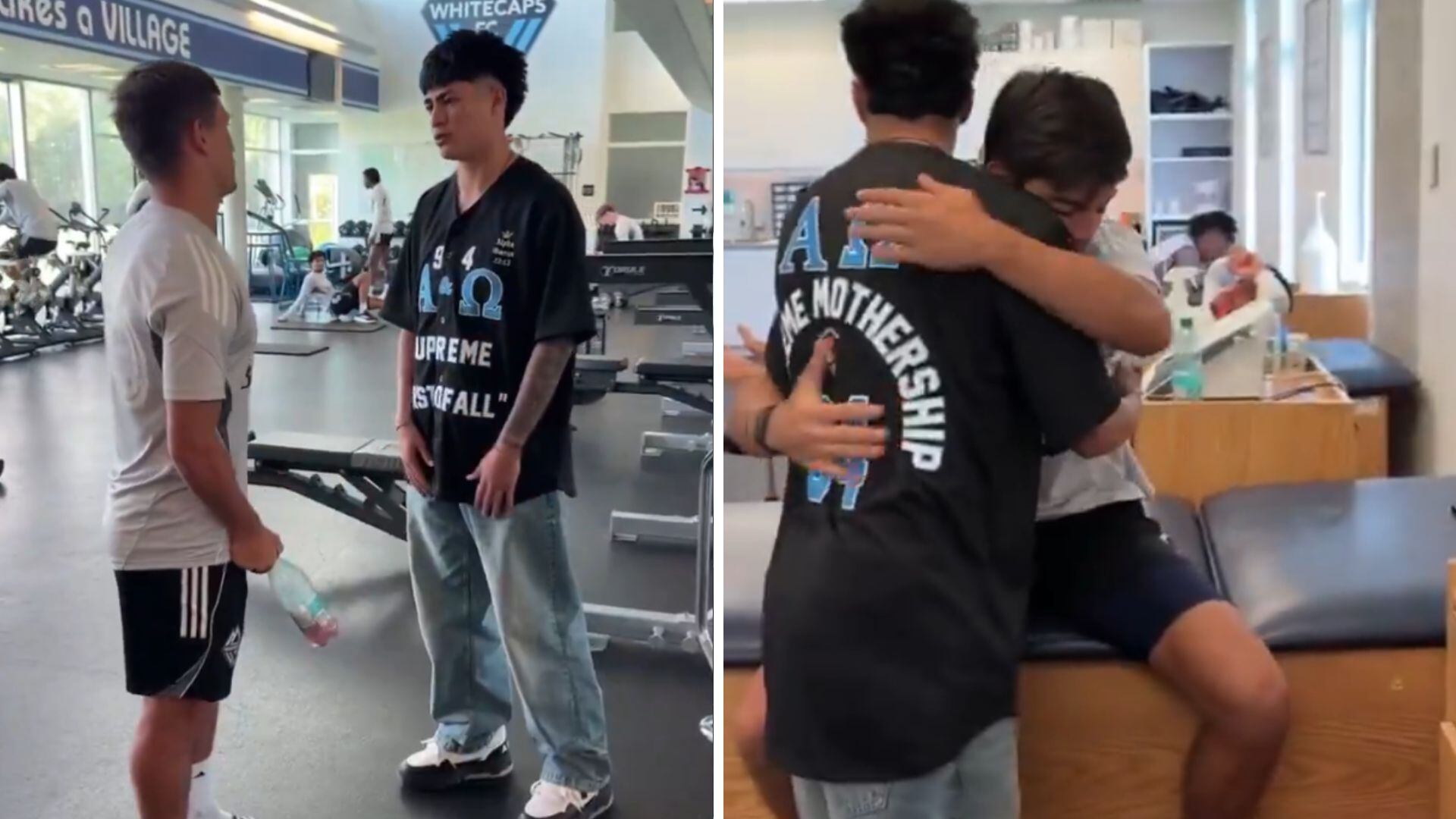 Kenji Cabrera compartió con jugadores como el uruguayo Mathías Laborda y el argentino Andrés Cubas.