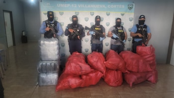 La DNPA ejecutó el operativo tras recibir información de inteligencia sobre el traslado de drogas en la zona norte de Honduras.