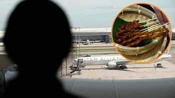 Una mujer demanda a Singapore Airlines tras tragar una astilla de satay que le lesionó las cuerdas vocales