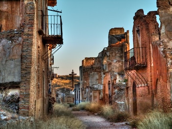 Pueblo viejo de Belchite, en