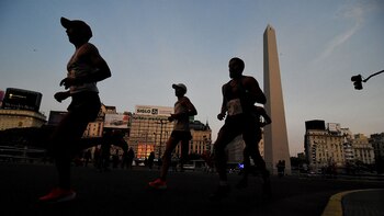 Así transitaron los corredores las