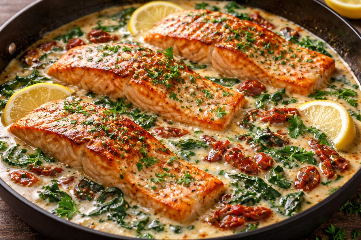 Salmón es uno de los pescados que tiene creatina