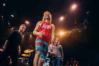 Taylor Hawkins, el baterista de