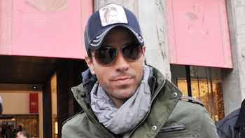 Enrique Iglesias y Anna Kournikova...