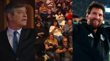 La tribuna de Pergolini le dio la espalda por la despedida de Messi y Mario le dedicó a Leo un mensaje a flor de piel