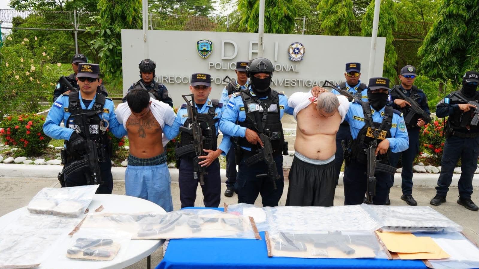 Las autoridades hondureñas reportaron 15 capturas durante las primeras operaciones de la nueva estrategia de seguridad. (Foto: Policía Nacional)