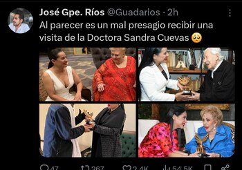 Critican a Sandra Cuevas por