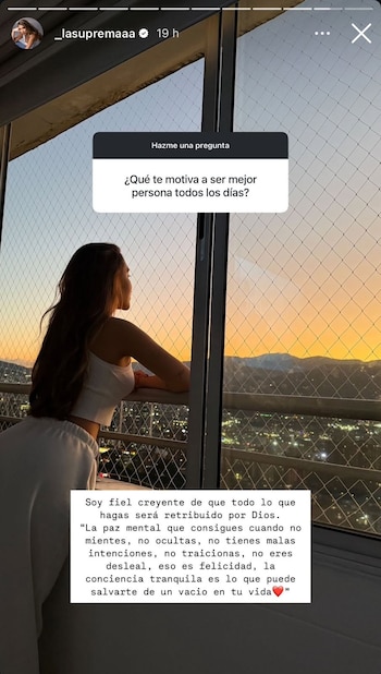 La creadora de contenido sorprendió