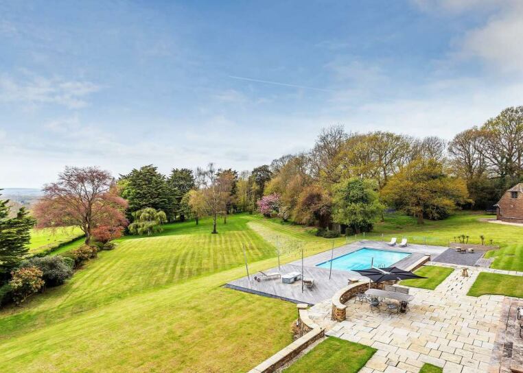 Vistas desde la mansión de Alan Wilder, exmiembro de Depeche Mode. (House Partnership)