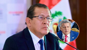 Eduardo Salhuana y César Acuña.