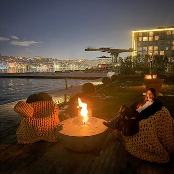 La pareja eligió la tranquilidad