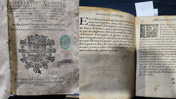 El conjunto incluye tratados de derecho civil y canónico, esenciales para entender la organización política, religiosa y social del Virreinato - Créditos: Mincul.