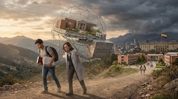 Los laboratorios, bibliotecas y edificios