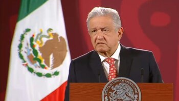El presidente de México, Andrés