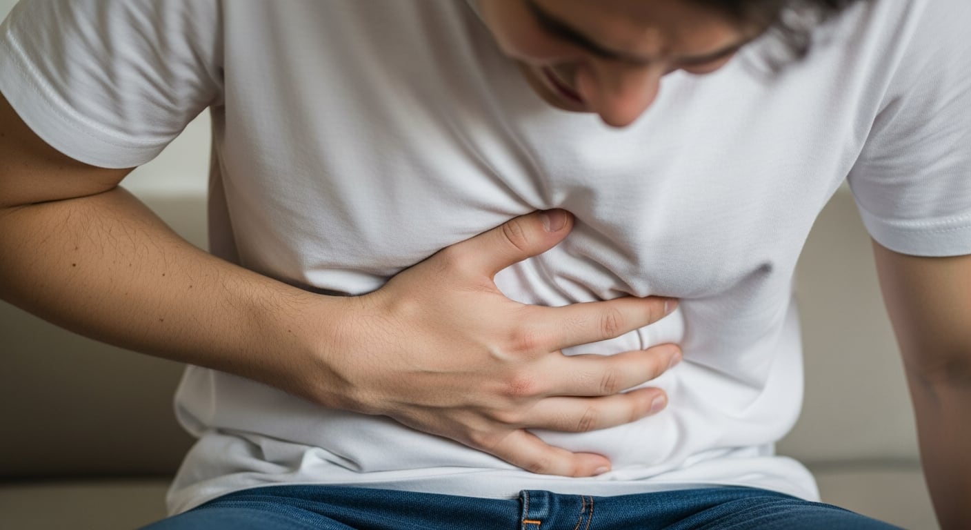 El dolor localizado en la parte superior derecha del abdomen puede indicar la presencia de hígado graso en etapa inicial (Imagen Ilustrativa Infobae)