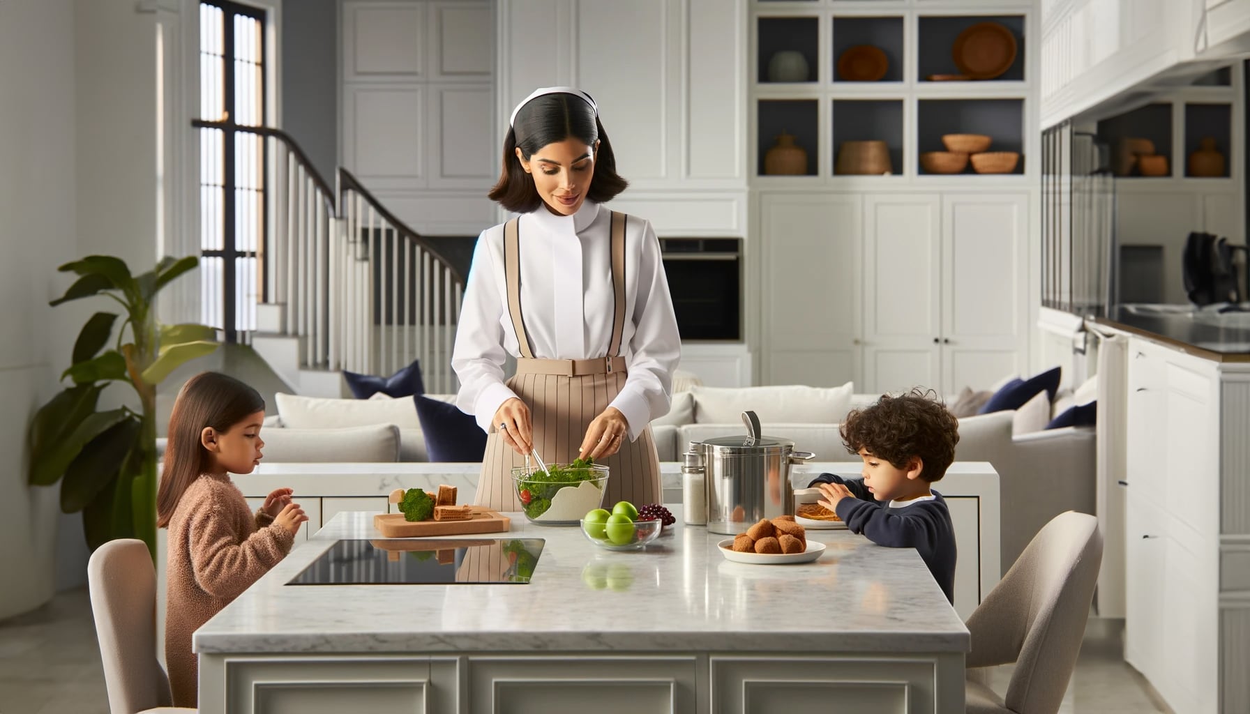 El salario mensual mínimo de una niñera alcanza $441.806,54 con retiro y $490.745,56 sin retiro, con el bono extraordinario ya incorporado
(Imagen ilustrativa Infobae)