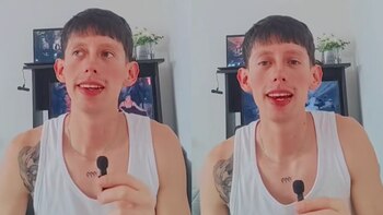 Así es como un joven