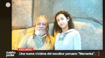 Cuarto Poder presenta el testimonio de otra joven que acusa a ‘Mamanka’ de abusos cuando era adolescente. Captura: América TV.