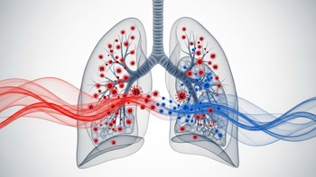 Cómo ciertas células del pulmón