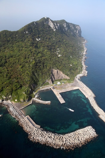 Vista aérea de la isla