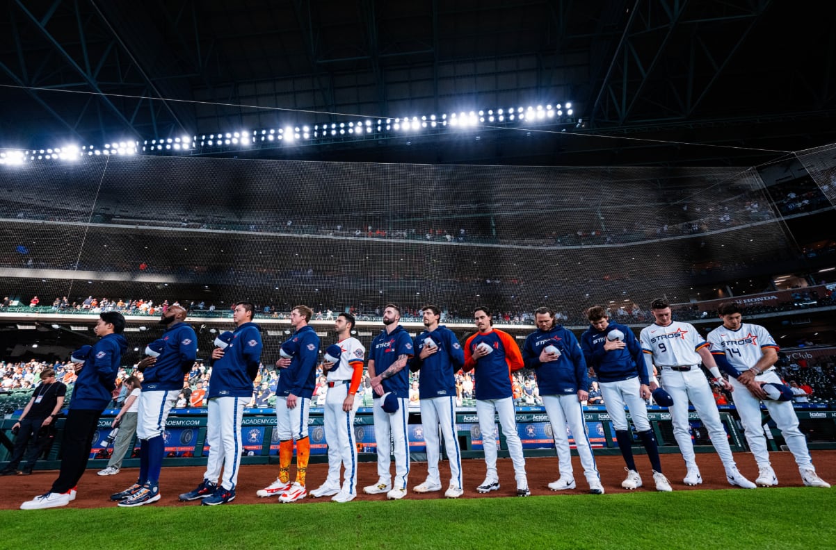 Jugadores de los Astros recordaron su legado y el impacto de su trabajo en el vestuario y la afición (@astros)