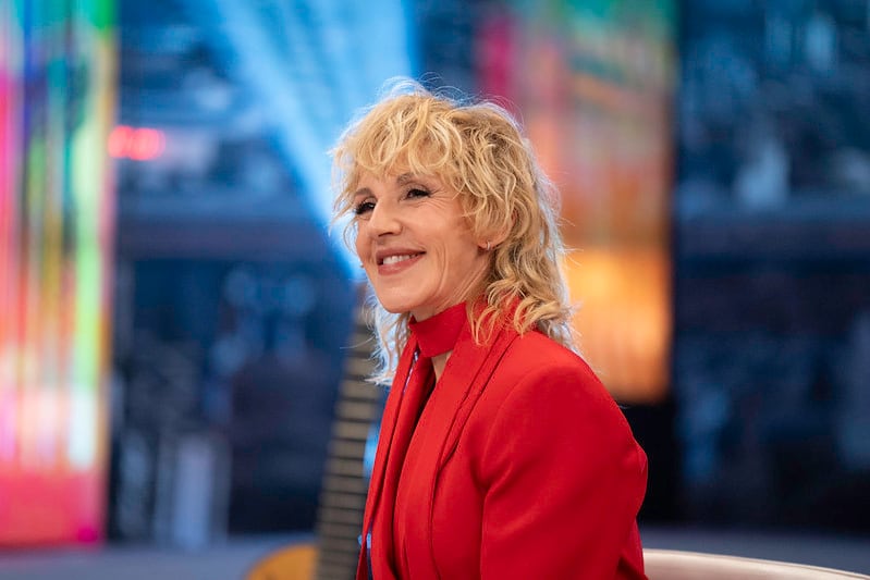 Ana Torroja durante su visita a