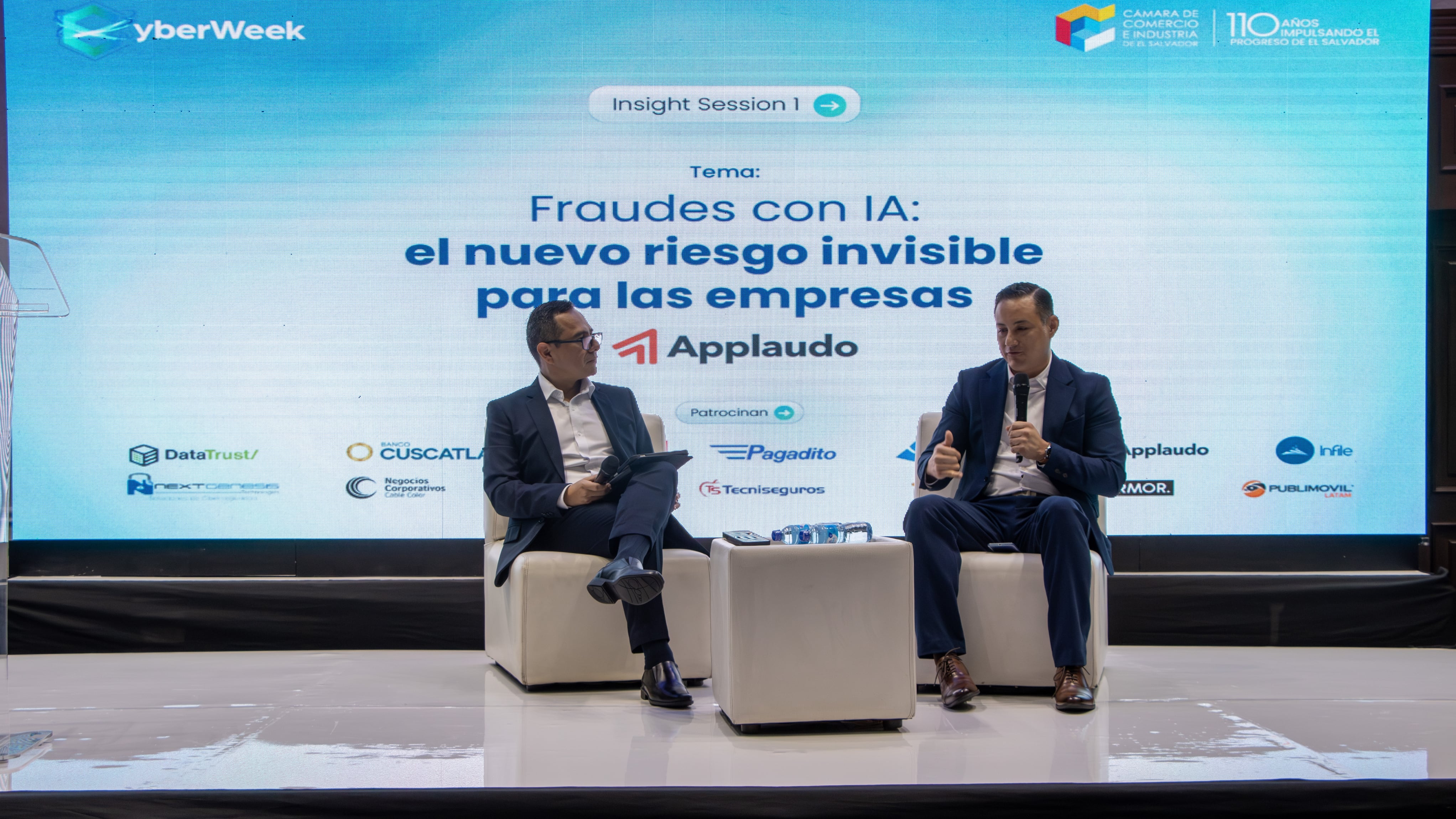 La cumbre reunió a expertos que analizaron los desafíos contemporáneos de la protección digital y el papel estratégico de las decisiones corporativas en tiempos de amenazas crecientes. La presidenta de Camarasal expuso nuevas claves para la seguridad en negocios (Foto cortesía CAMARASAL)