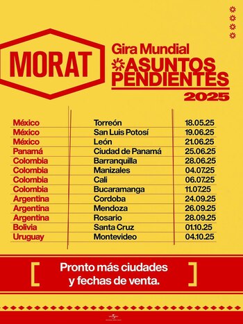La banda se presentará en