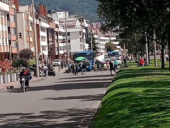 Bloqueo en la carrera 15