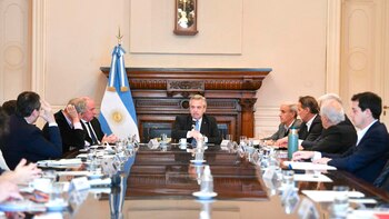 Alberto Fernández encabezó la reunión