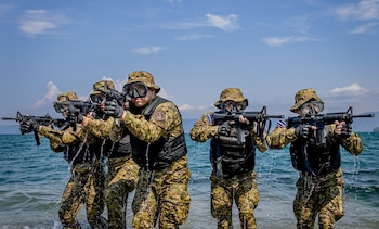 La Fuerza Antipandillas de Haití confirmó la llegada de tropas salvadoreñas para participar en las tareas de búsqueda. (Cortesía: Fuerza Armada El Salvador)