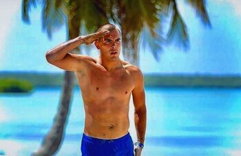 Christian Anguiano con su clásica