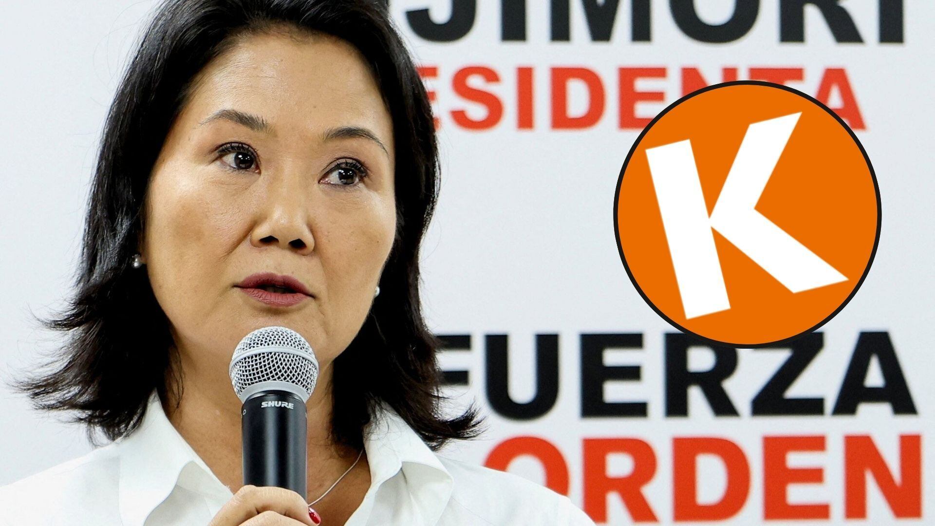 Keiko Fujimori mostró en su más reciente conferencia una renovada imagen visual. ¿Qué quiere decirnos? Composición Infobae